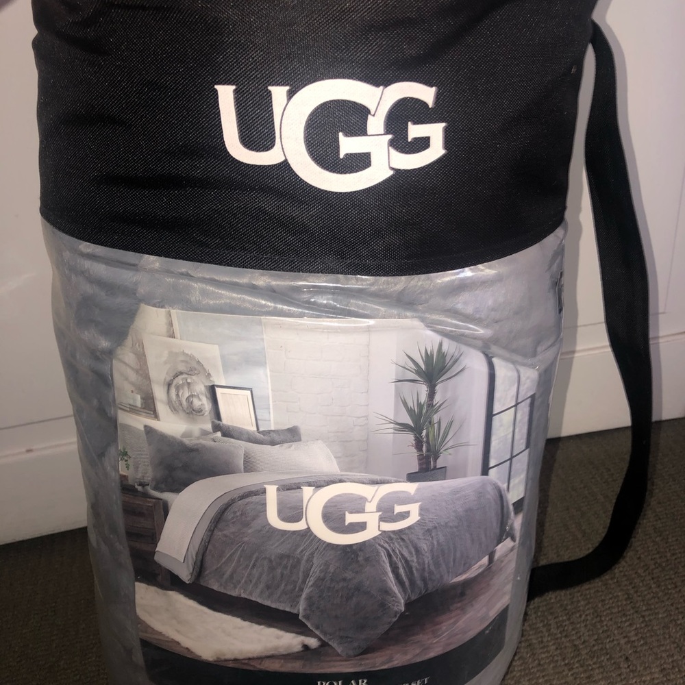 Plush UGG comforter